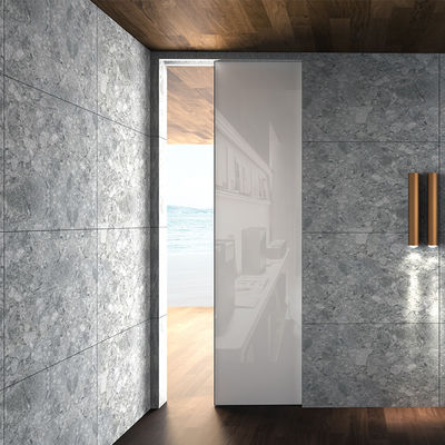 品質  Anodized Hidden cavity Aluminium Internal Sliding Doors Wall Mounted 工場