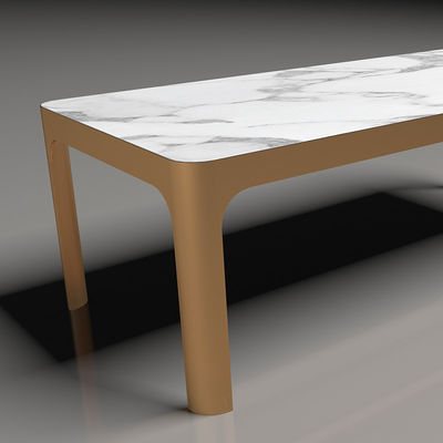180×90 150×80 アルミマーブル 茶台家具